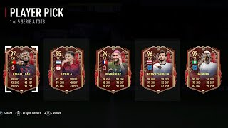 CRAZY SERIE A TOTS FUT CHAMPIONS REWARDS FIFA23 ULTIMATE TEAM [upl. by Renard626]