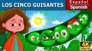 Los Cinco Guisantes  Five Peas In A Pod  SpanishFairyTales [upl. by Arleyne]