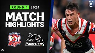 NRL 2024  Roosters v Panthers  Match Highlights [upl. by Natica]