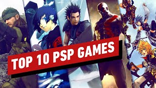 Top 10 PSP Games [upl. by Namlas]