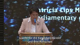 Internationale Konferenz zur EUErweiterung  Grußwort Patricia Lips MdB CDUCSU [upl. by Daffodil503]