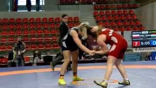 12 Final FW 75 kg Daria OSOCKA POL vs Zsanett NEMETH HUN 70 [upl. by Hazlip]