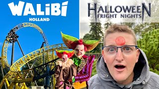 Walibi Holland Vlog October 2023  Halloween Fright Nights [upl. by Meela]