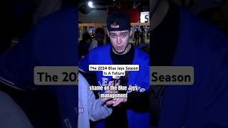 The 2024 Toronto Blue Jays season is a failure bluejays jays toronto mlb baseball [upl. by Aynuat489]