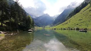 Hiking  Seealpsee in Appenzell Part4 4K [upl. by Thurston]