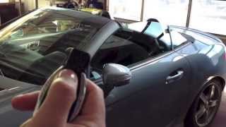 mods4cars SmartTOP for MercedesBenz SLK R172 USB Update  ALL 4 WINDOWS UP WITH TOP DOWN  CHIRP [upl. by Hughmanick]