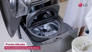 Lavadora LG TWINWash™ 27 pulgadas cuidado óptimo de tu ropa más delicada [upl. by Inavihs781]