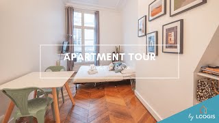 Apartment Tour  Furnished 20m2 in Paris – Ref  10121176 [upl. by Enrica]