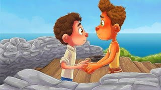 Creo que te amo  Luberto animatic  Sub español  Luca x Alberto [upl. by Horwath]