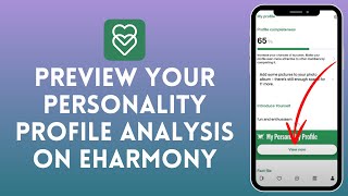 How to Preview Your Personality Profile Analysis on eHarmony  View Your eHarmony Personality Result [upl. by Nace]