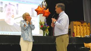 Ginger Stovall Awarded Jostens Renaissance Educator of the Year [upl. by Stoeber]