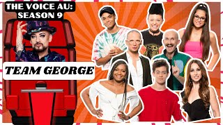 Season 9 TEAM GEORGE  Full Summary  The Voice Australia 2020 [upl. by Macmahon]