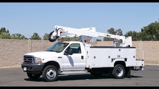 2003 Ford F550 Altec AT37G 42 Articulated Bucket Truck for Sale [upl. by Lawford]