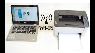 Easy WiFi connection Setup for any Samsung Laser Printer [upl. by Bellew]