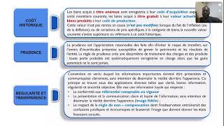 CONVENTIONS COMPTABLES  PRINCIPES COMPTABLES PART 2 [upl. by Airrotal]