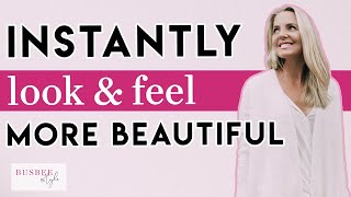 How to INSTANTLY Look amp Feel More Beautiful Everyday Style Tips Fashion Over 40 [upl. by Meikah]