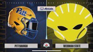 CFP Semifinals vs Pittsburgh Panthers Weidman State DYNASTY [upl. by Innej]