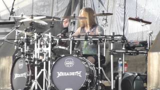 Megadeth  The Threat is Real  Fort Rock 4302016 [upl. by Steinberg]