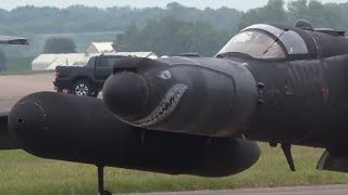 New Nose Art On U2 801079 As It Departing RAF Fairford 010623 [upl. by Adnilak]