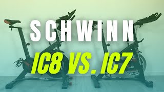 SCHWINN IC8 vs IC7  CZYM RÓŻNIĄ SIĘ TE ROWERY SPINNINGOWE [upl. by Wilona]