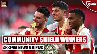 ARSENAL BEAT MAN CITY TO WIN THE COMMUNITY SHIELD [upl. by Nedap]