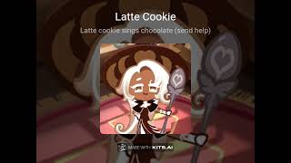 latte cookie  chocolate ai cover and happy Halloween [upl. by Resa902]