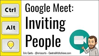 Google Meet How to Invite People to a Video Meeting [upl. by Htebazileharas]