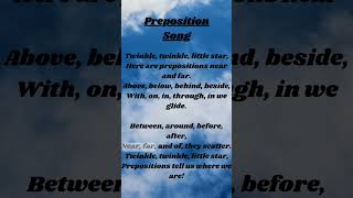 preposition song [upl. by Hosfmann261]