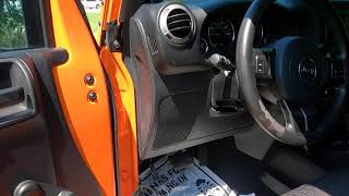 2012 Jeep Wrangler Sport 2DR Vin272109 Orange Inside View [upl. by Imik]