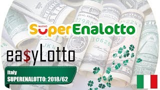 SuperEnalotto results 24 May 2018 [upl. by Cohl]