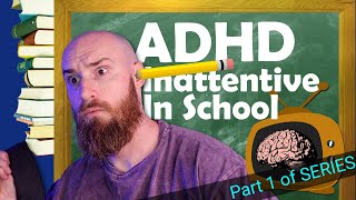 ADHD Symptoms Illustrated Series  ADHDI in School [upl. by Lebasile]