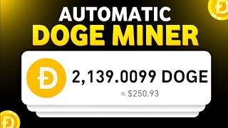 No minimum withdraw  800 Doge live withdrawal PROOF  Free Dogecoin mining site [upl. by Gibb887]