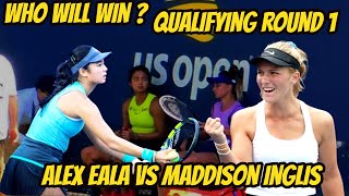 Alex Eala VS Maddison Inglis Can Alex pass through main draw [upl. by Chelsy]