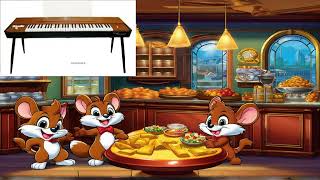 Chip n Dale Rescue Rangers 2 Stage 1 Restaurant Piano  Clavinet  Flute  Tango Accordian [upl. by Fiedling]