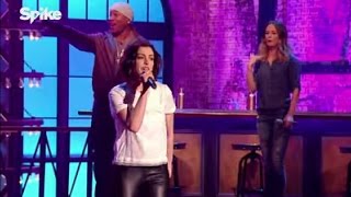 Emily Blunts No Diggity vs Anne Hathaways Love  Lip Sync Battle [upl. by Trenton946]