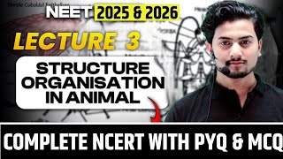 STRUCTURAL ORGANISATION IN ANIMALS CLASS 11  ANIMAL TISSUE  NEET AIIM 360 BATCH  MISSION 360 [upl. by Benenson]