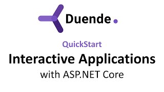 Quickstart Interactive Applications with ASPNET Core [upl. by Michigan]