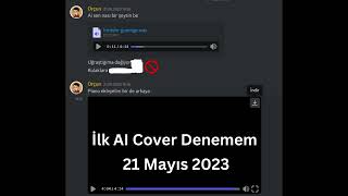 İlk AI Cover Denemem  21 Mayıs 2023 Faruk abiye Japonca şarkı söyletmece hey gidi günler [upl. by Leirbaj692]