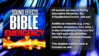 Emergency Sound Effects Collection [upl. by Conan166]