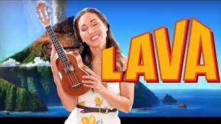 Lava  EASY Ukulele Tutorial with Play Along [upl. by Sokul141]