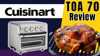 Cuisinart TOA 70 Review  Air Fryer Toaster Over With Grill [upl. by Baum]