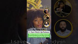 K Foxx Clears Up Famous Story Of Her Stopping Tony Yayo And DJ Khaled Beef In The Name Of 2Pac [upl. by Behn]