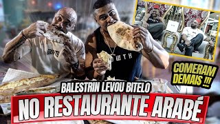 BALESTRIN LEVOU O BITELO NO RESTAURANTE ARABE E DERAM PREJUÍZO [upl. by Cherida]