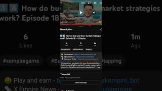 1️⃣8️⃣ How do bull and bear market strategies work Episode 18  Х Empire Code [upl. by Natascha788]