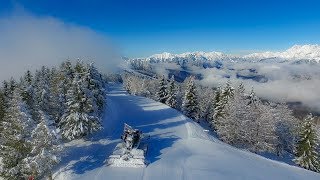 Sciare alle Torcole di Piazzatorre il TOP  Valle Brembana  Alpi Orobie [upl. by Garlaand]