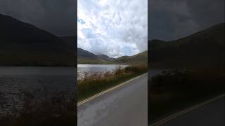 Passing beautiful Loweswater on a Triumph and an Africa Twin [upl. by Llirpa497]