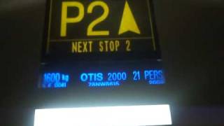 Otis 2000 Lift  Bullring Shopping mall West in Birmingham [upl. by Eelyrehc]