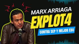 Marx Arriaga  TRUENA con SEP CONALITEG y MejorEdu [upl. by Nored400]