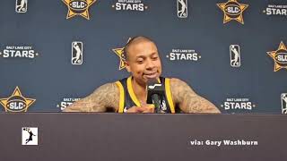 Isaiah Thomas talks about the Celtics staff watching him play in GLeague [upl. by Middle]