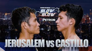 Melvin Jerusalem vs Luis Castillo  Manny Pacquiao presents Blow by Blow  Full Fight [upl. by Galatea]